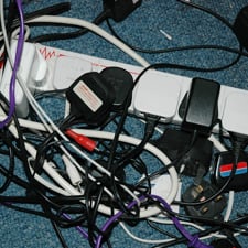 Too man yplugs on a extension cable