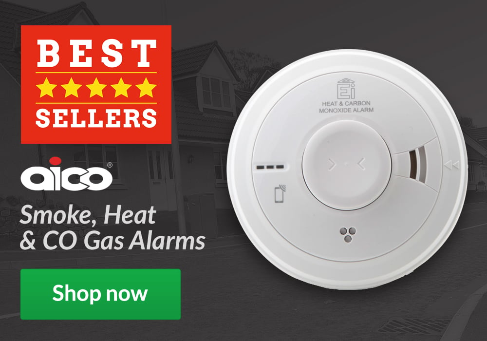 Aico Smoke, Heat & CO Gas Alarms