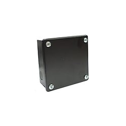 Black Enamel With Knockouts