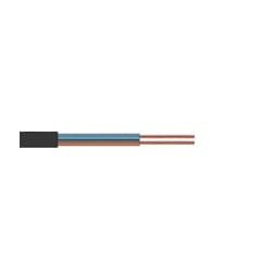 0.75mm 2192Y Oval Flex - Black (6 Amp Maximum) 