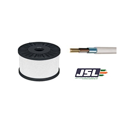 White 2 Core + CPC JAYFLAME Cable
