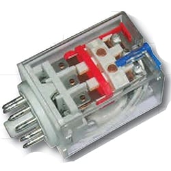 11 Pin 3 pole Changeover relay DC