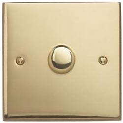 Edwardian Plain Brass