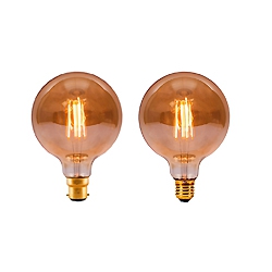LED Vintage Large Globe By British Electric Lamps