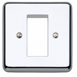 MK Albany Chroma Plus Euro Plates Polished Chrome
