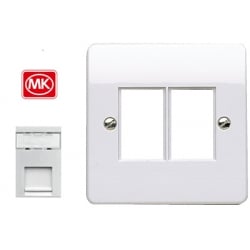 MK Logic Plus Datacom LJU6C 22 x 37mm