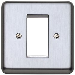 MK Albany Plus Euro Brushed Stainless Steel