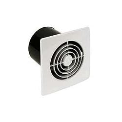 100mm Square Fascia Low Profile Fans