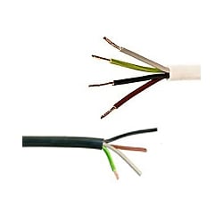 Standard PVC 4 Core Circular Flex 2184Y and 3184Y