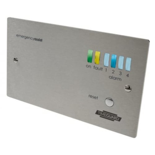 Timeguard Emergency Assist Alarm Panels - Stainless Steel