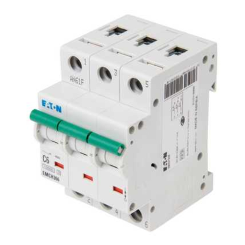Memshield 3 Type C 3 Pole MCB's 10/15kA