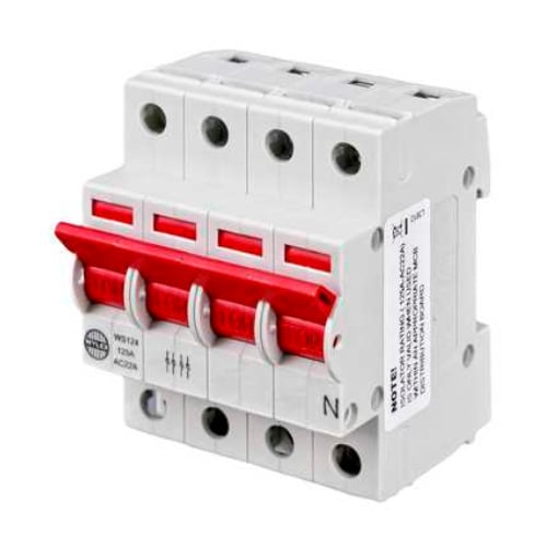 3 And 4 Pole Standard Incoming Main Switches