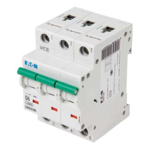 Memshield 3 Type D 3 Pole MCB's 10/15kA