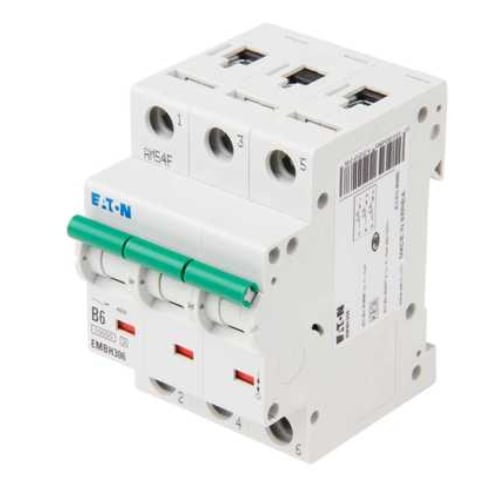 Memshield 3 Type B 3 Pole MCB's 10/15kA