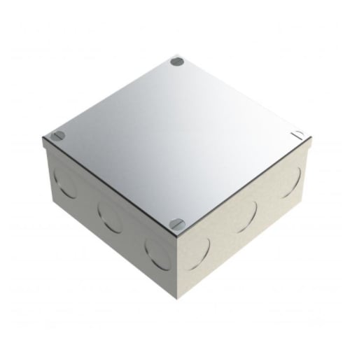 Galvanised With Knockouts