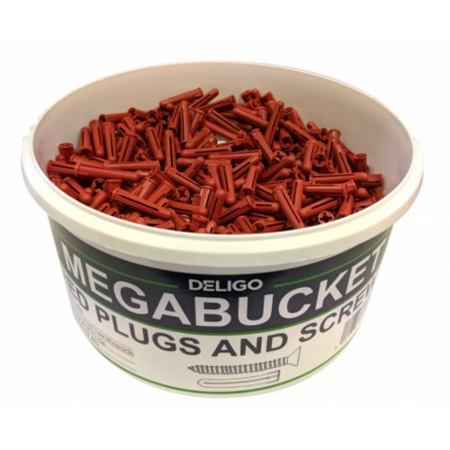 Megabucket Trade Tub Screws & Plugs
