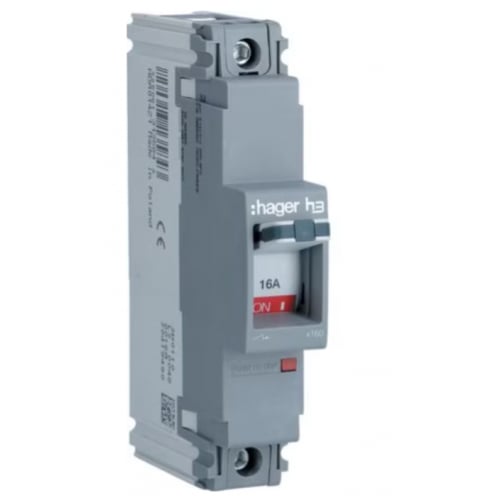 Hager MCCB Single Pole
