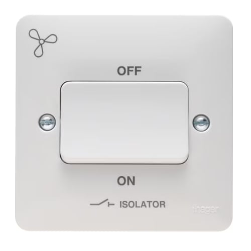 Hager Fan Isolator