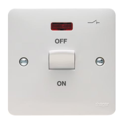 Hager Double Pole Switches