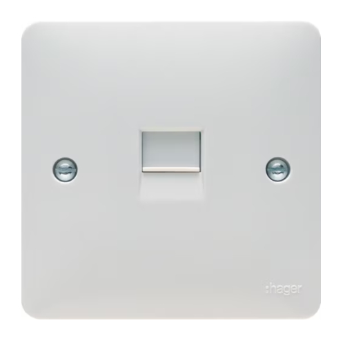 Hager Telephone and Data Sockets