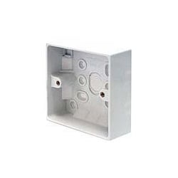 CED PB32/1 1gang 32mm plastic surface pattress mounting box
