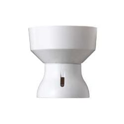 MK 1154WHI Shockguard BC Straight Batten Holder