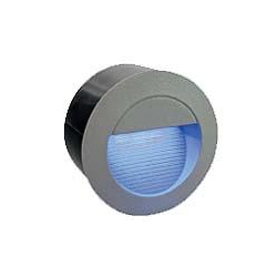 CED LEDRECRND14 Round 1.2w 240v Blue LED Recessed Wall Light IP65
