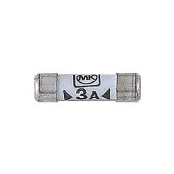 Niglon FC3 BS646 3amp colour coded Black ceramic fuses (Pack of 10)