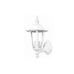 CED LAN60W 42w ESH ES cap 6 side wall mount lantern white