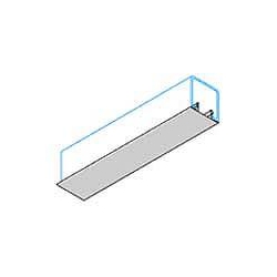 Trench TR11/B 41mm Black PVC Lid for Channel Support Strut (per 3m)