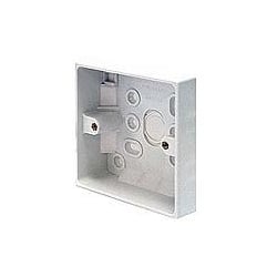 CED PB16/1 1gang 16mm plastic surface pattress mounting box
