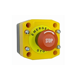 CED TCS-ML STOP Red Mushroom Head Latching Lock Off Stop Button