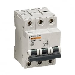 Merlin Gerin C60HC304 4 Amp Type C Triple Pole MCB