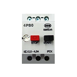 Eaton MEM 4PSO 2.5amp - 4.0amp Din Rail Mounted Manual Stop Start Starter