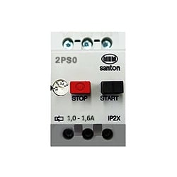 Eaton MEM 2PSO 1.0amp - 1.6amp Din Rail Mounted Manual Stop Start Starter