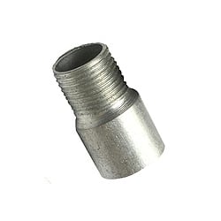 Lewden PD1452A 3/4" Male x 20mm Female Conduit Adaptor Galv. Steel