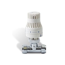 Salus TRV310S Straight Thermostatic 15mm Radiator Valve with Reducer