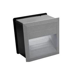 CED LEDREC18WH Square 1.5w 240v White LED Recessed Wall Light IP65