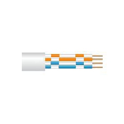 2 Pair CW1308 BT Telephone Cable Copper Conductors Per 1 metre Cut