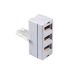 CED TELAP3 Triple Telephone adaptor Splitter 19861R