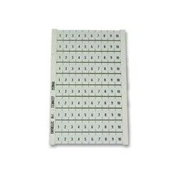 ABB 1SNK140011R0000 1-10 Horizontal Terminal Block Marker Card