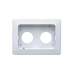 MK K56503WHI Masterseal 2Gang 170x229x41mm White Flush Mounting Bezel