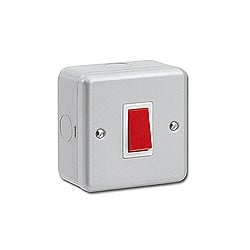 Kingshield MC314 45amp 1gang DP Metalclad Surface Switch