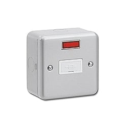 Kingshield MC811N 13amp Metalclad Un-Switch Spur Connection unit+Neon