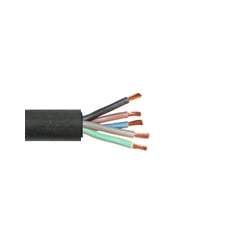 Cut To Metre length Of 10.0mm 5 Core H07RN-F Flexible Rubber Cable