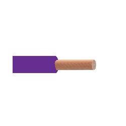 0.75mm Tri-Rated BS6231 Violet Cable (100 Metre Coil)