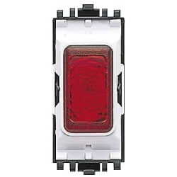 MK K4889RED 200/250v Grid Plus Red Neon Indicator Module