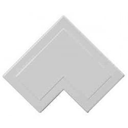 Schneider Mita MFA4W 38x25mm White Mini trunking Flat Angle Bend