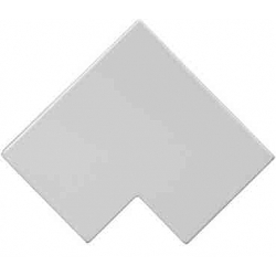 Schneider Mita MFA50W 50x50mm White Midi trunking Flat Angle Bend