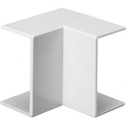 Schneider Mita MIA50W 50x50mm White Midi trunking Internal Angle Bend